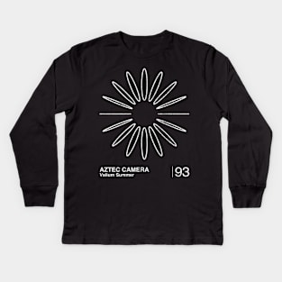 Aztec Camera / Minimalist Graphic Artwork Design Kids Long Sleeve T-Shirt